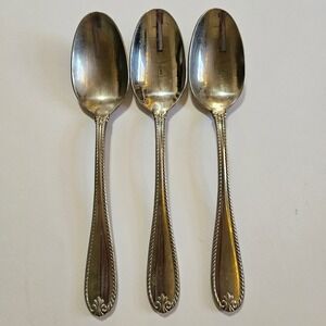 Reed & Barton Whitley 18/10 Stainless Steel Dinner Spoons Set of 3 Replacements